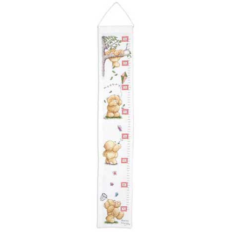 Play Days Height Chart Forever Friends Cross Stitch Kit